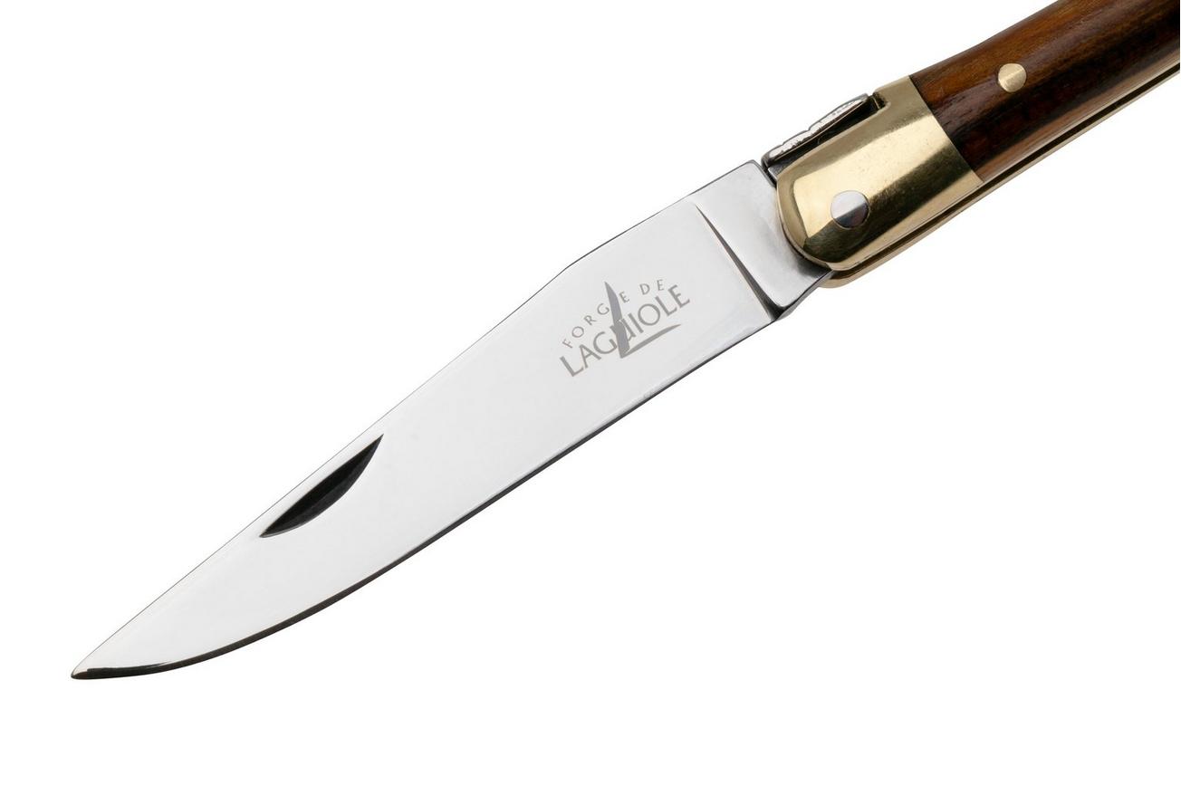 Forge de Laguiole LA127PI Pistachio Wood, gepolijst, Laguiole zakmes, 7 cm
