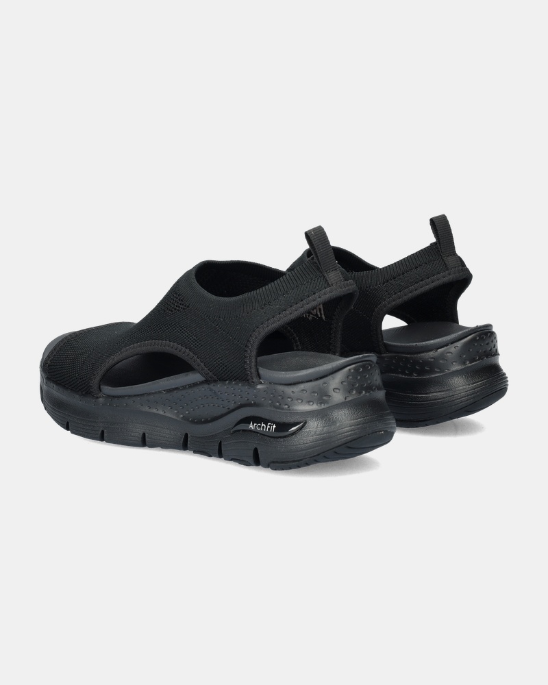 Skechers Arch Fit City Catch Sandalen  - zwart