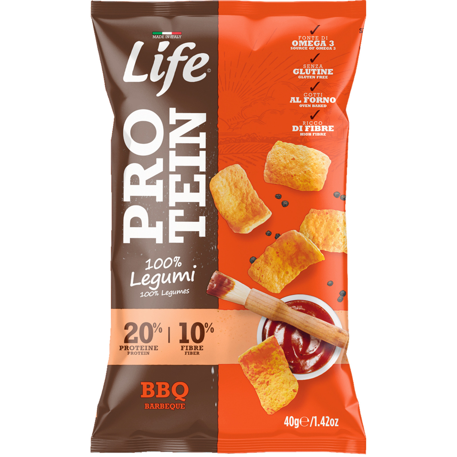 Life Protein Snacks BBQ 40g