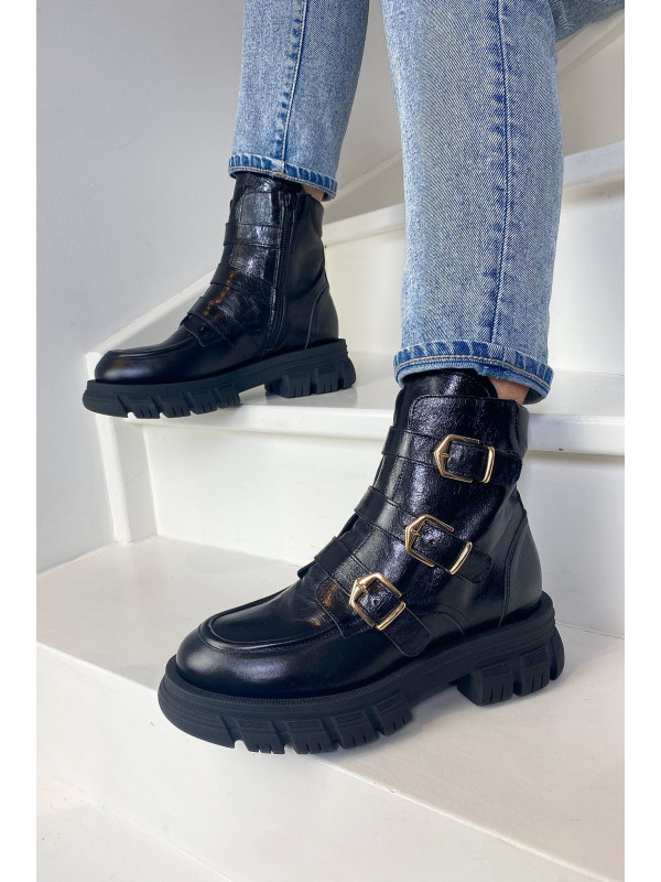 Bottines E666E4 Mino Nero - Semerdjian
