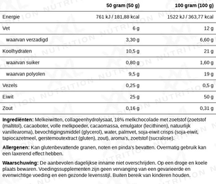 XXL Nutrition High Protein Bar 2.0 - Chocolade 50GR