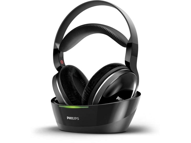 Philips Over-Ear-Kopfhörer SHD8850/12 Schwarz Home Cinema Kopfhörer