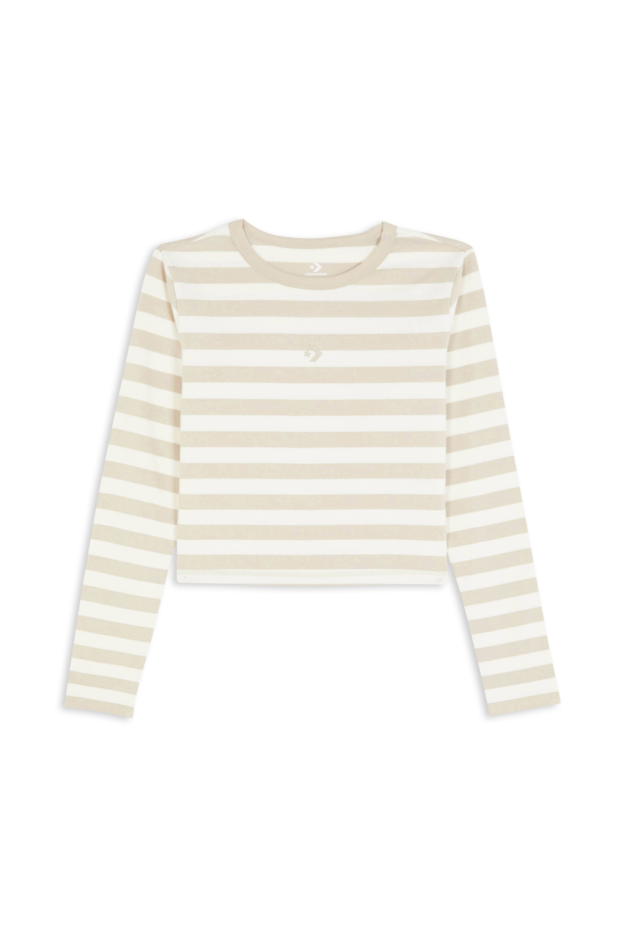 CONVERSE T-shirt CHEVRON BABY TEE STRIPES LS Multicolore