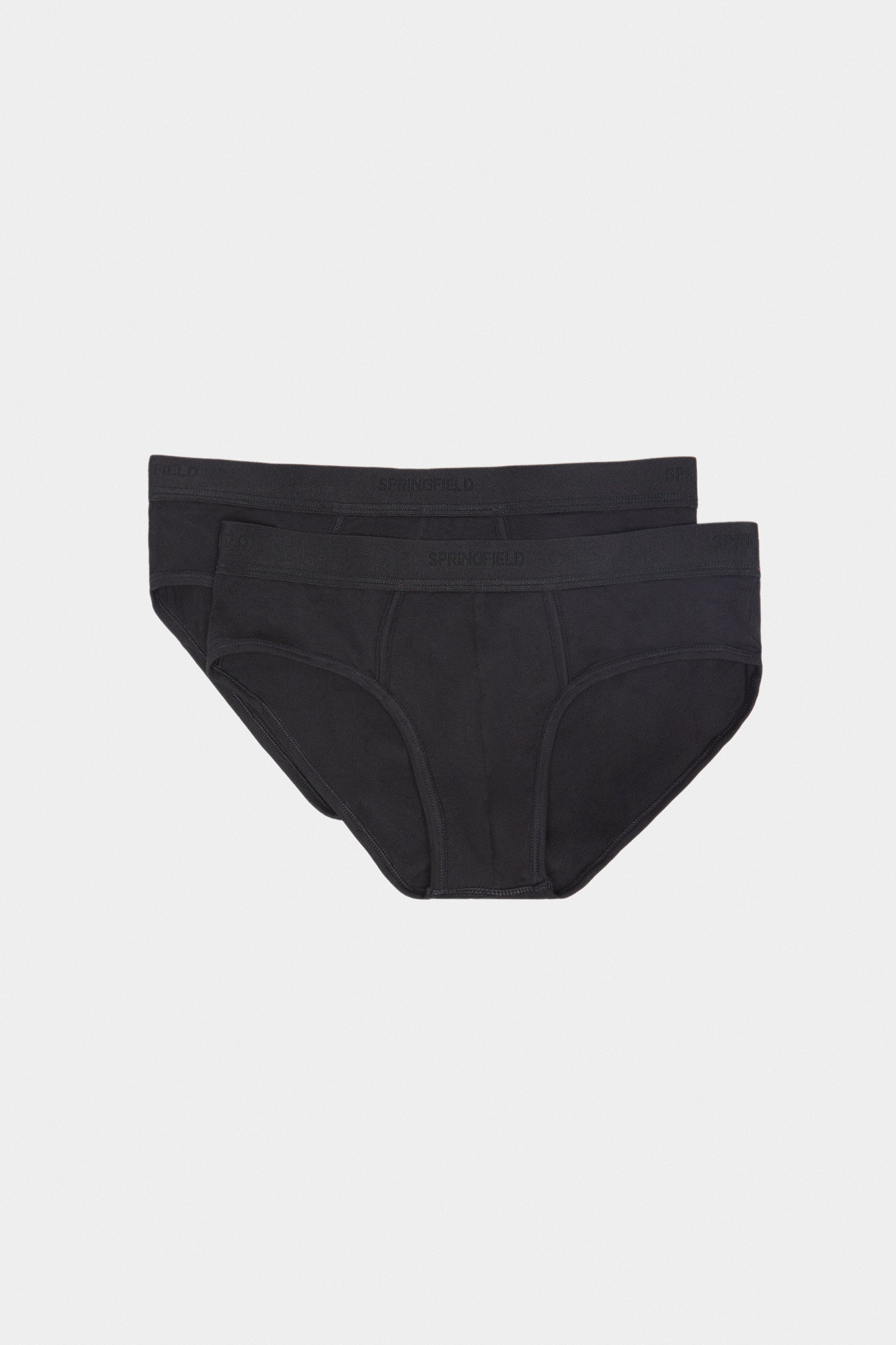 Pacote com 2 cuecas básicas de algodão