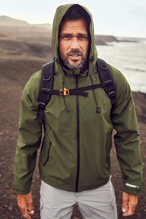 JAY-PI Funktionsjacke, Outdoor, Funktion, Kapuze, Zipper