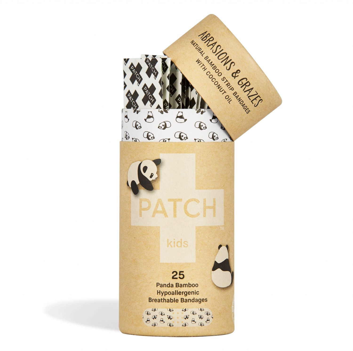 Patch Plaster for barn med kokosnøttolje
