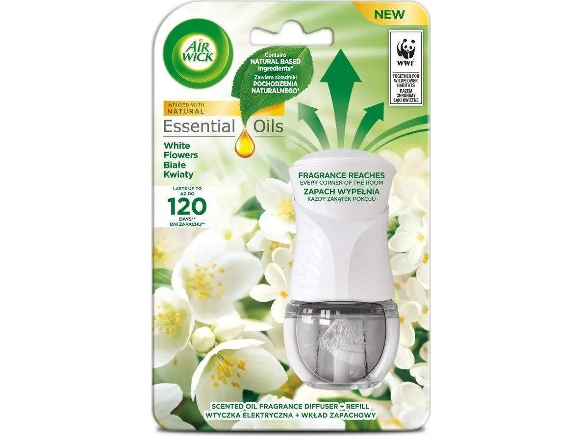 Air Wick Electric White Flowers 19 ml sæt