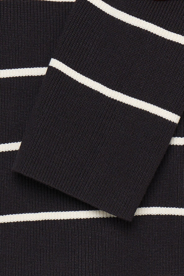 ICHI IHBOSTON LS6 Meteorite almond milk stripe