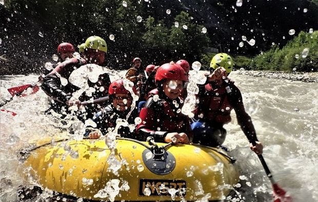 Rafting in Golling an der Salzach als Geschenk