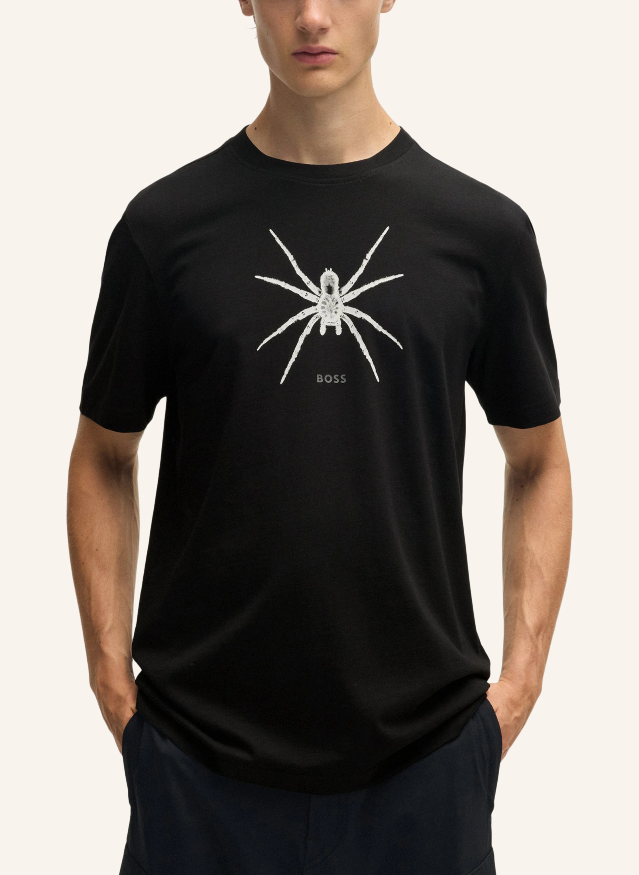 BOSS T-Shirt TE_SPIDERBAT Regular Fit