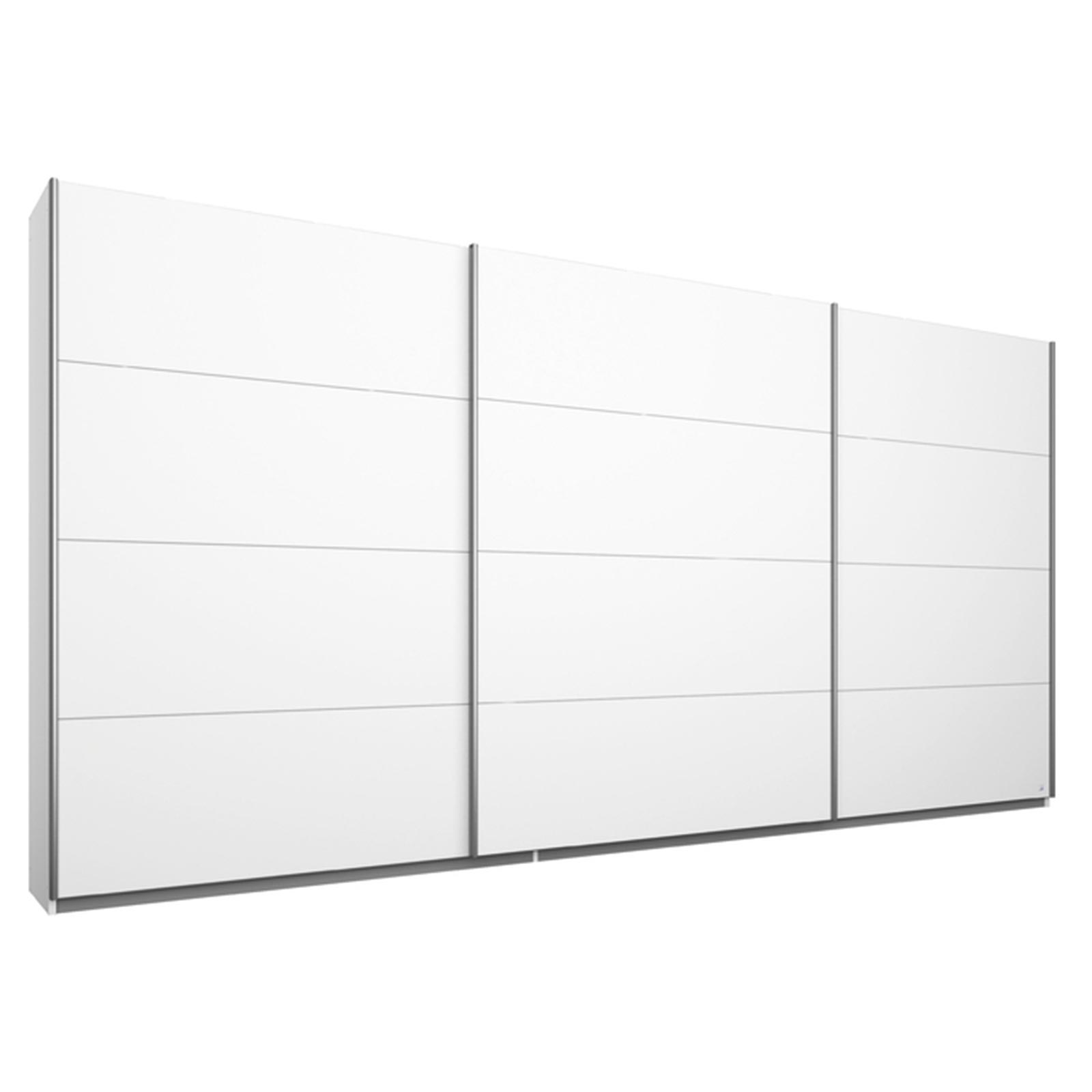Schwebetürenschrank - alpinweiß - 360x210 cm