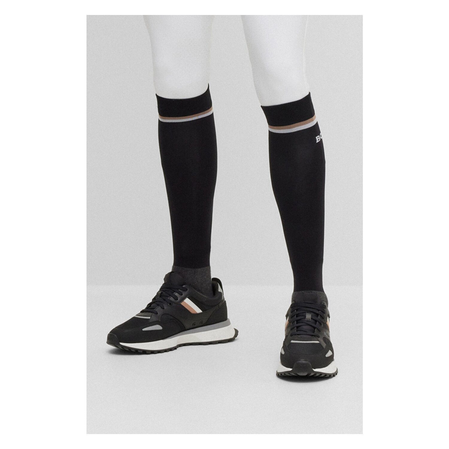 BOSS EQUESTRIAN Reitsocken Classic  - black