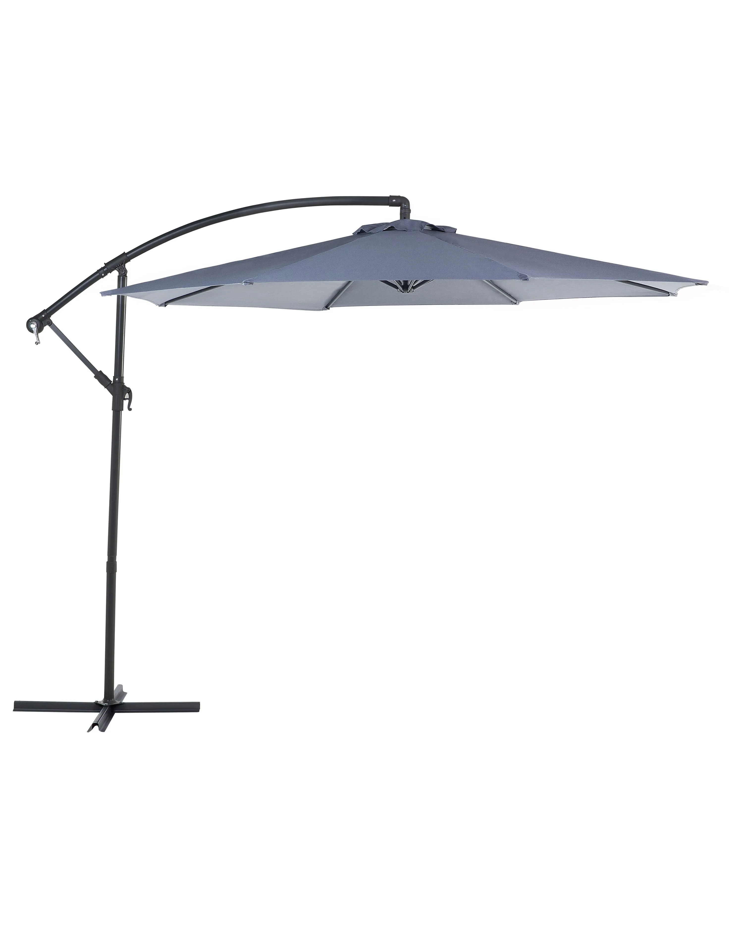 Zweefparasol 300 cm RAVENNA Donkergrijs