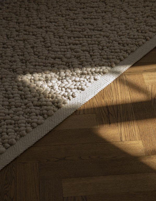 Audo Copenhagen Gravel vloerkleed 170x240 ivoor