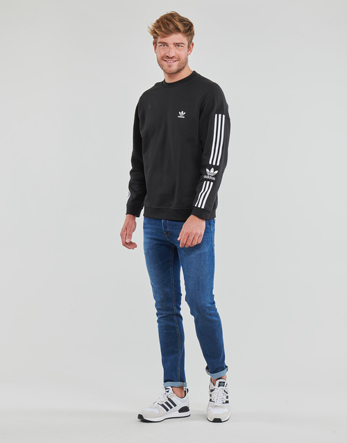 adidas Originals - LOCK UP CREW - Noir