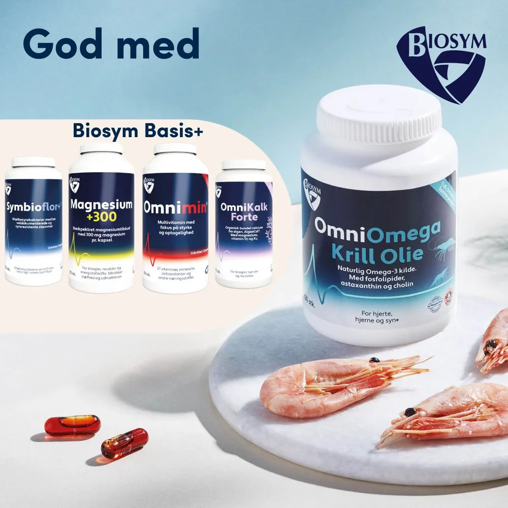 OmniOmega Krill Olie - 100 kaps.