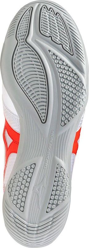 Mizuno - Morelia Sala Club - Zaalvoetbalschoenen - Wit Rood Zwart - Synthetisch