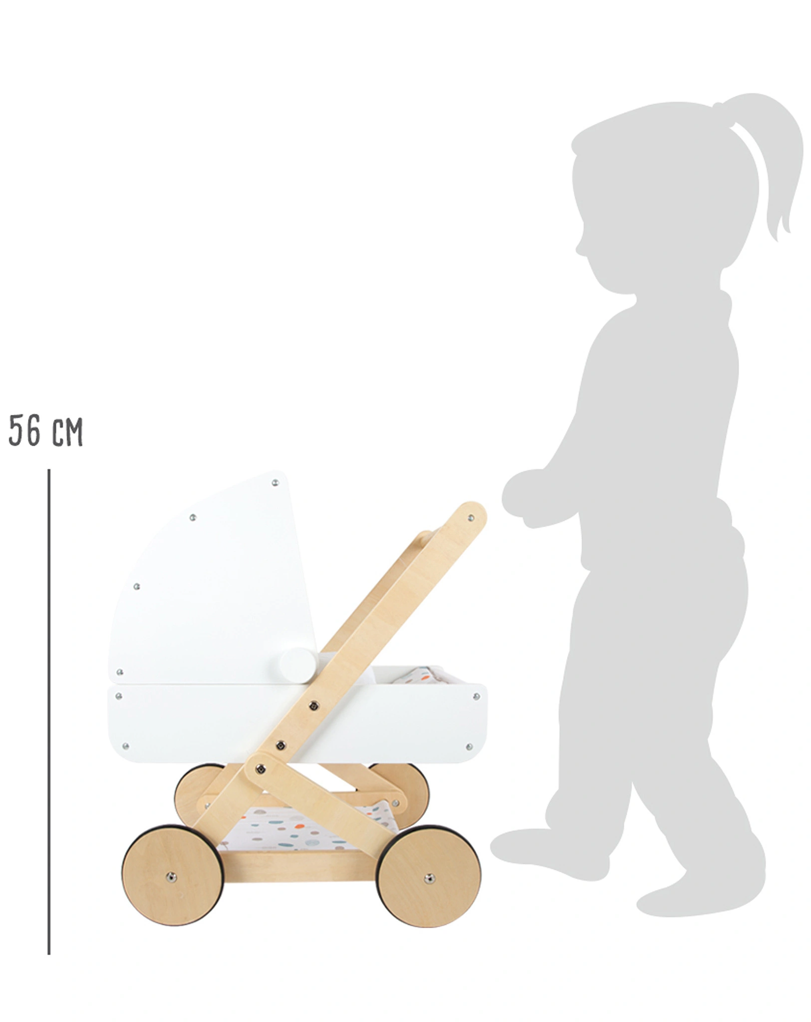 Puppenwagen LITTLE BUTTON