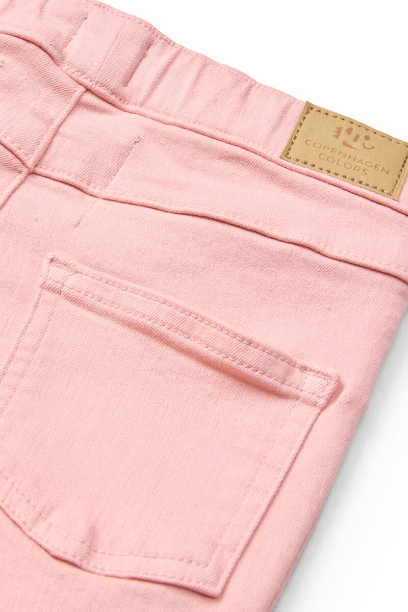 Jeggings solid with flare Pink - Copenhagen Colors - Rumpetroll