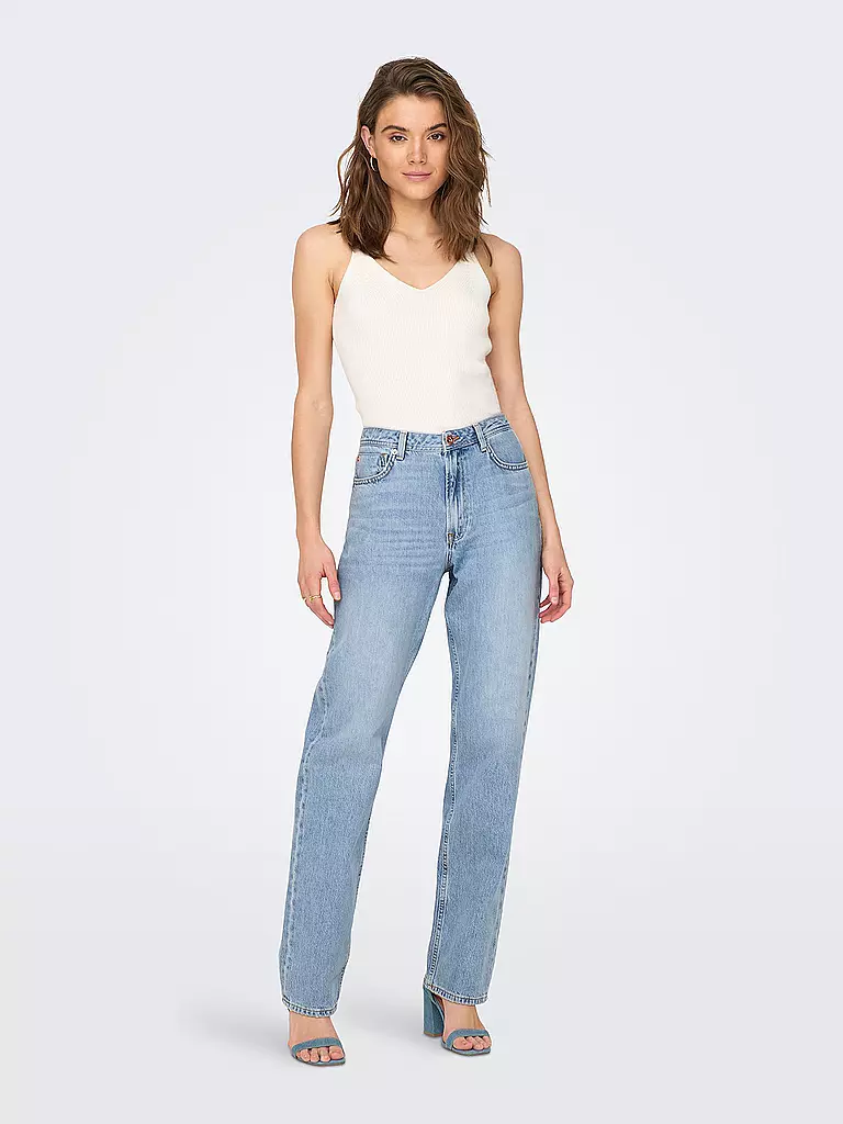 ONLY Jeans Straight Fit ONLJACI hellblau