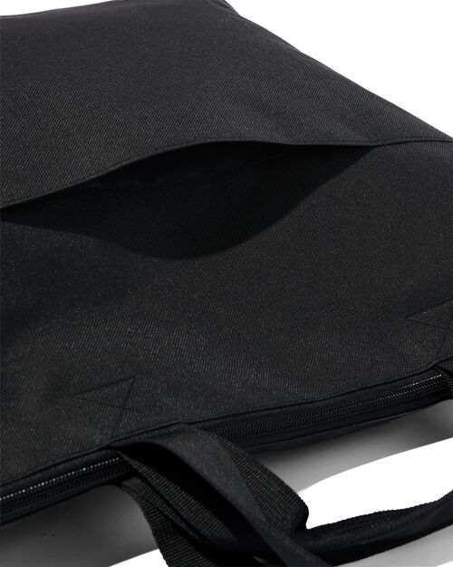 sacoche vélo shopper 25L 40x37x17.5 noir