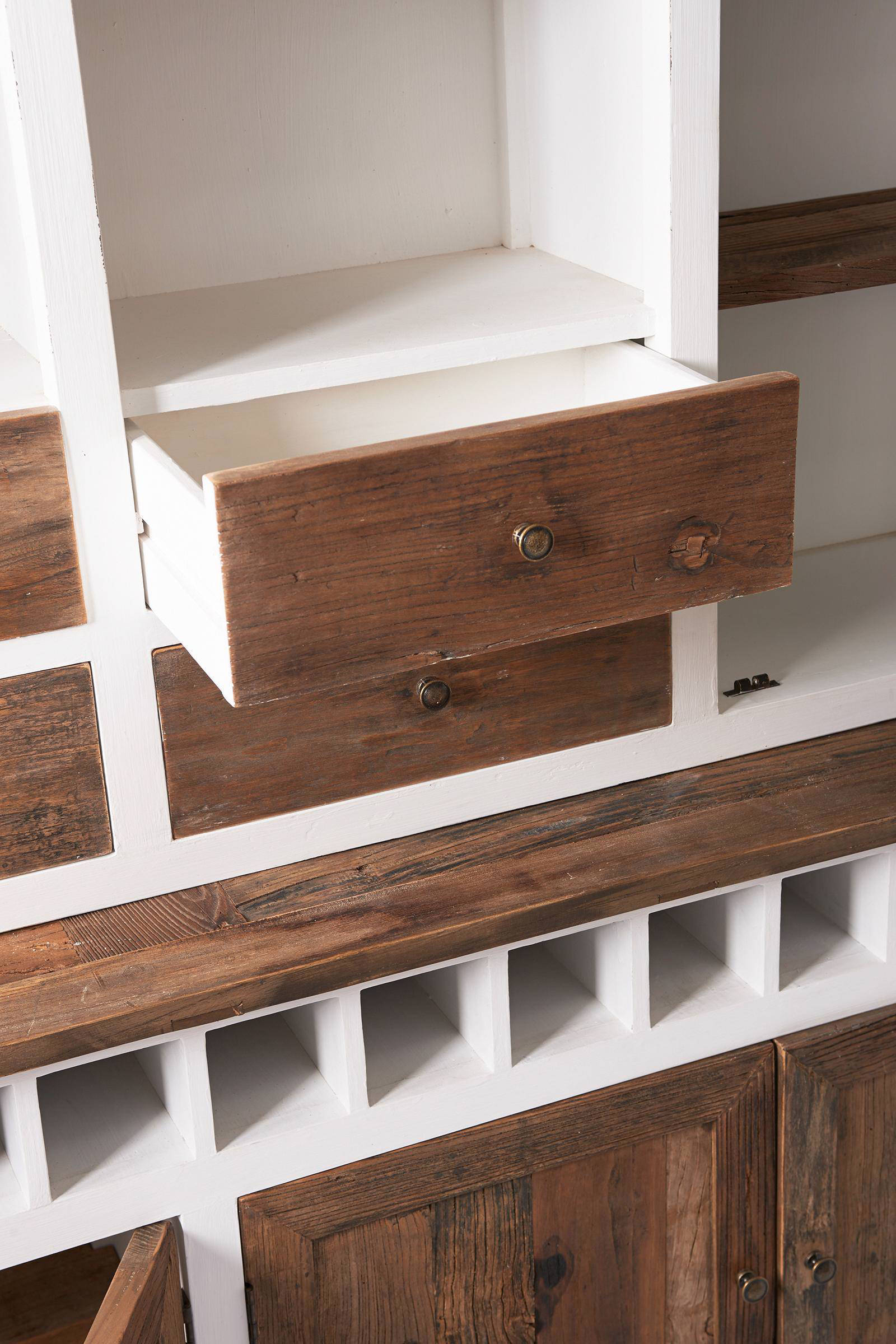 Riviera Maison buffetkast (met wijnrek) Driftwood