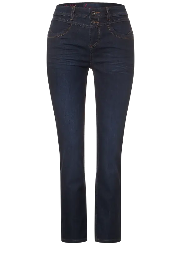 Slim Fit Jeans - dark indigo dipped