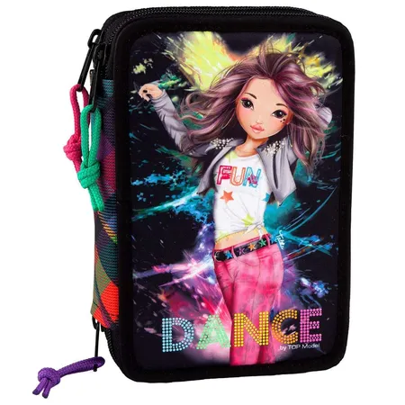 Depesche TOPModel 3-Fach Federtasche DANCE, gefüllt