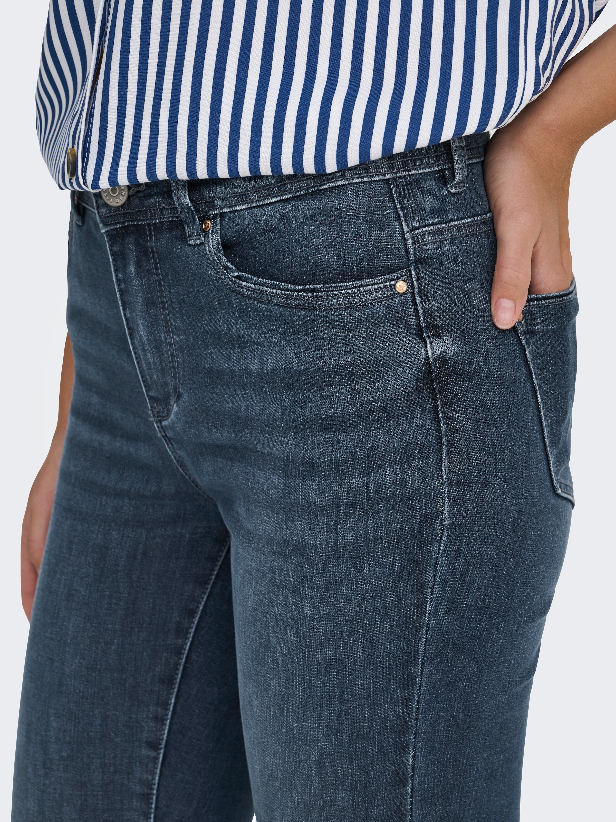 ONLY Skinny-fit-Jeans »ONLWAUW LIFE MID SK DNM«