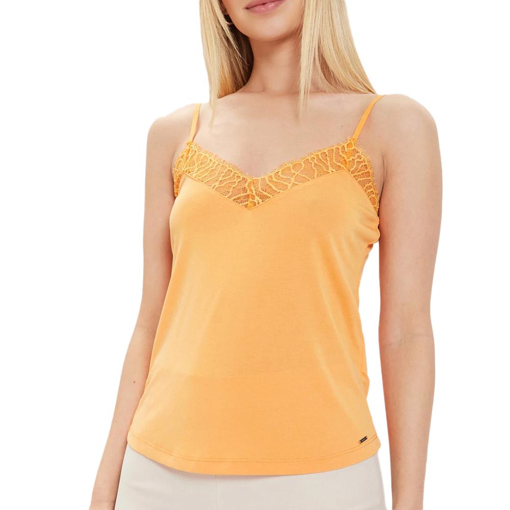 Morgan Débardeur Orange Femme Morgan Betty
