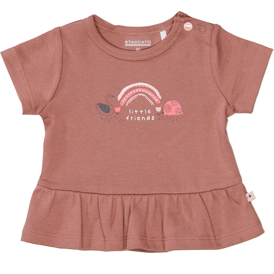 Staccato T-Shirt soft indian red