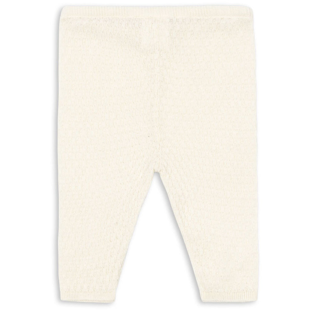 Køb Konges Sløjd Fanga Fontana Antique White Venti Pointelle Bukser GOTS