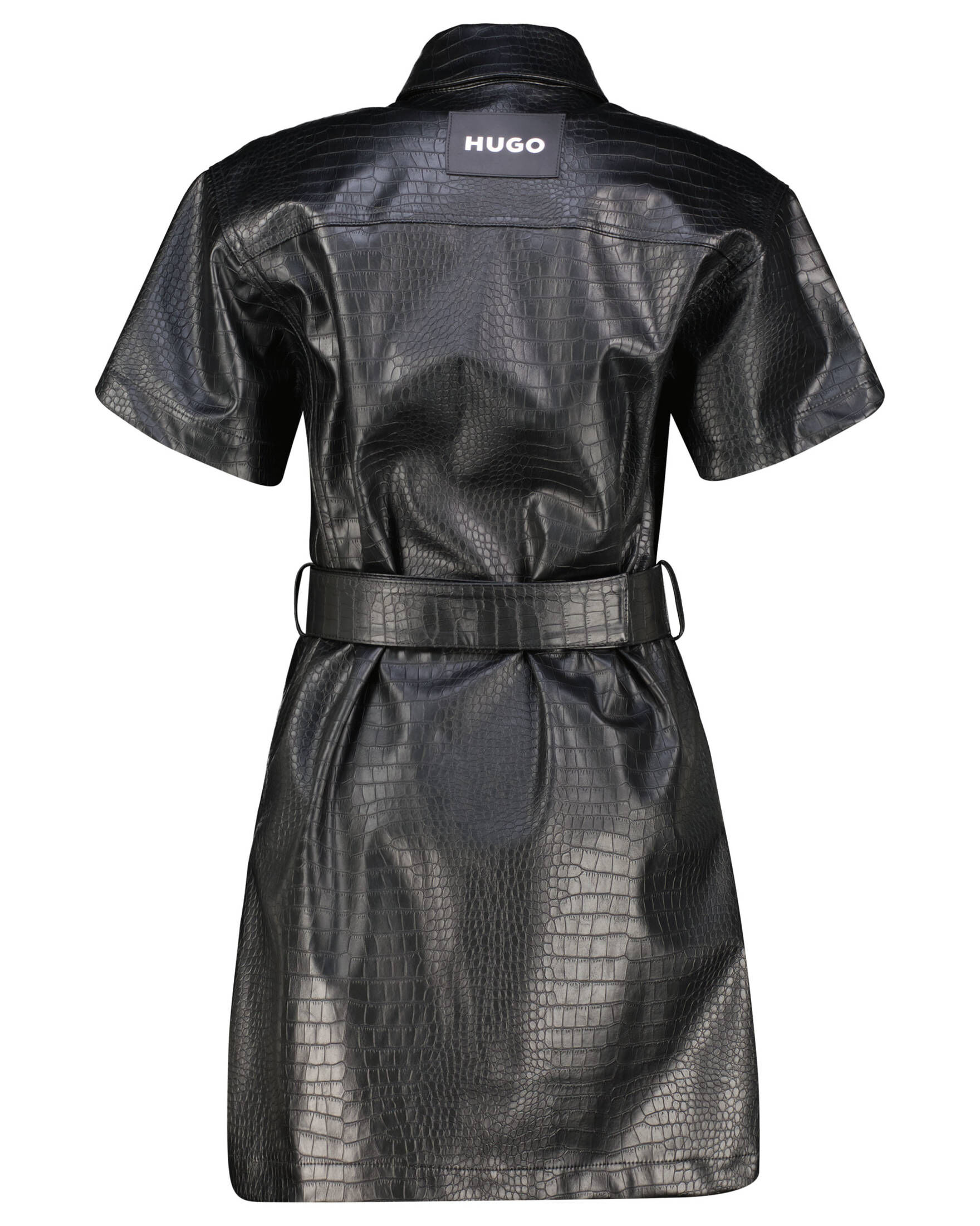 HUGO| Damn Kunstlederkleid KERVE-1