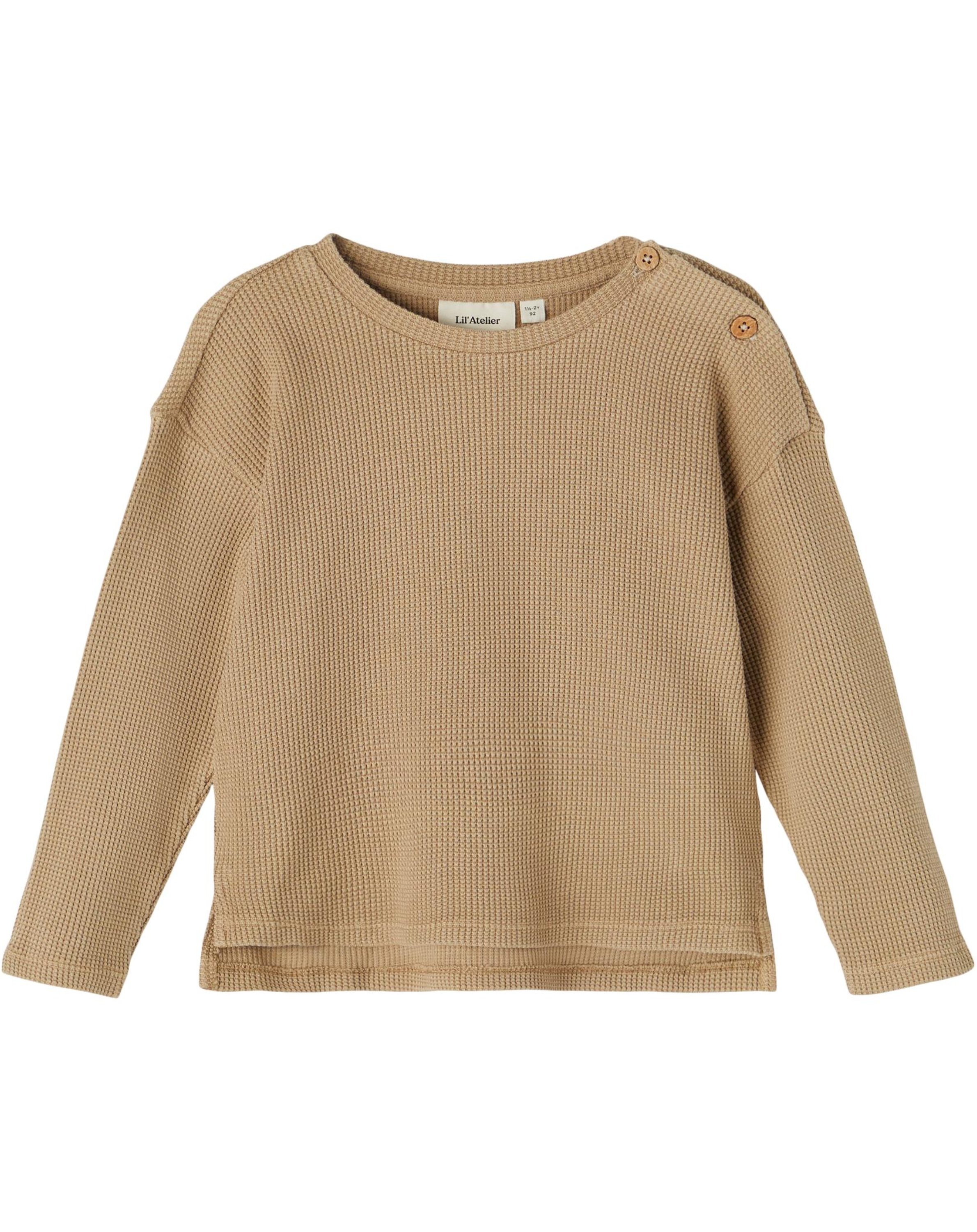 Boxy-Shirt NMNDIMO in travertine