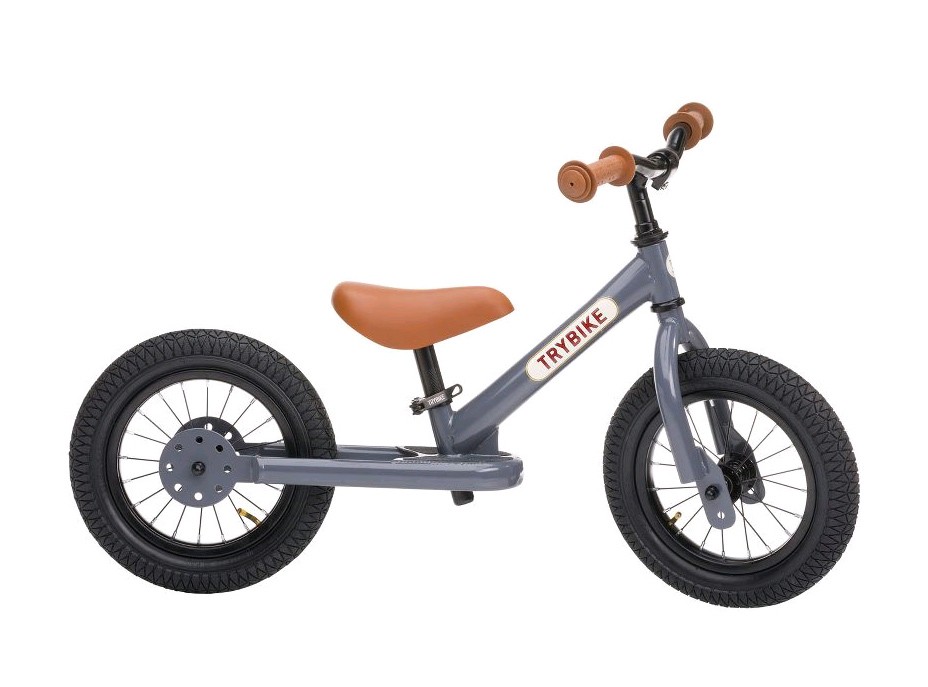 Trybike - Løbecykel, Vintage grå