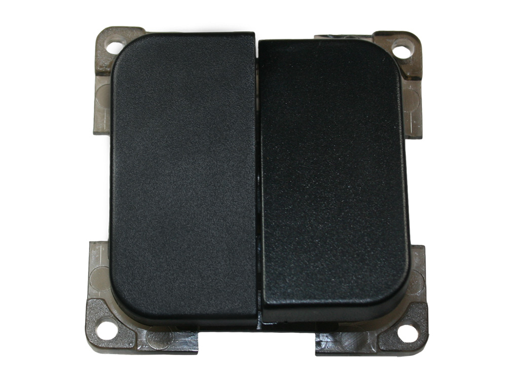 HABA C-line dubbele schakelaar - black