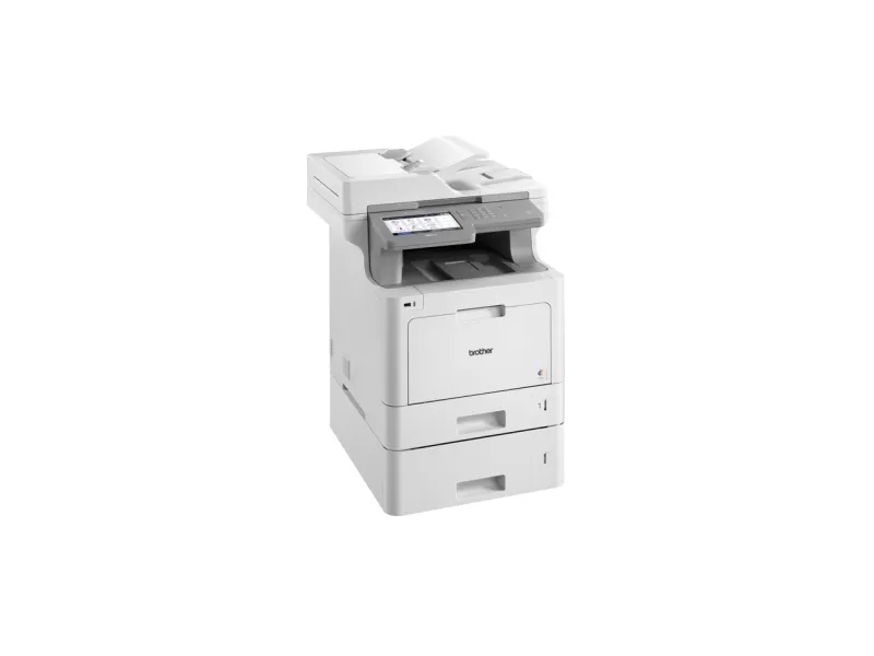 Brother MFC-L9570CDWT - Multifunktionsprinter - farve - laser - 215.9 x 355.6 mm (original) - A4/Legal (medie) - op til 31 spm (kopiering) - op til 31 spm (udskriver) - 800 ark - 33.6 Kbps - USB 2.0, Gigabit LAN, Wi-Fi(n), USB vært, NFC