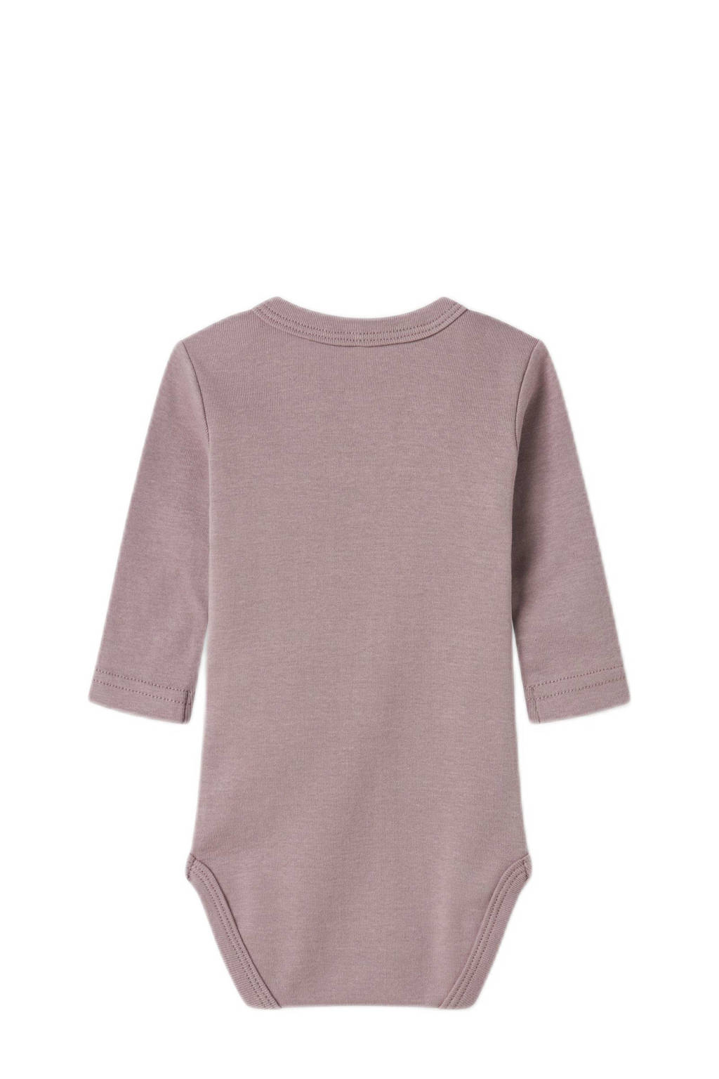 NAME IT romper NBFBODY - set van 3 mauve/roze/ecru