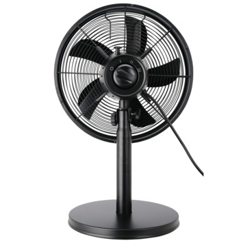 Handson tafelventilator Siena 54 cm zwart