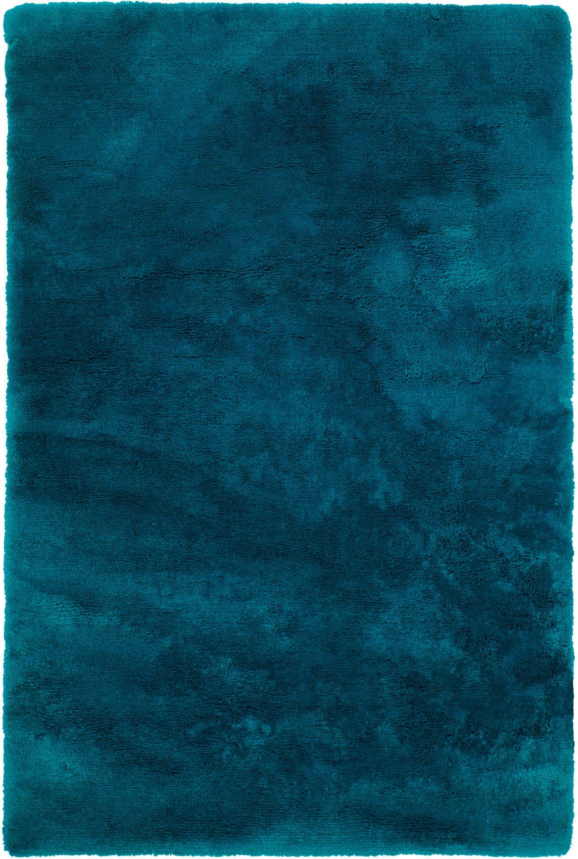 Obsession Hochflor-Teppich »My Curacao 490« rechteckig 35 mm Höhe Uni-Farben, sehr weicher Kuschelflor, handgetuftet