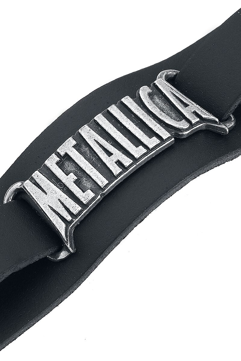 Metallica Logo | Metallica Bracelet en cuir