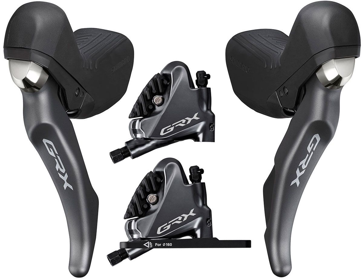 Shimano GRX ST-RX810-LA/RX810+BR-RX810 1x11-fach Scheibenbremsen-Set kaufen | Bike-Discount
