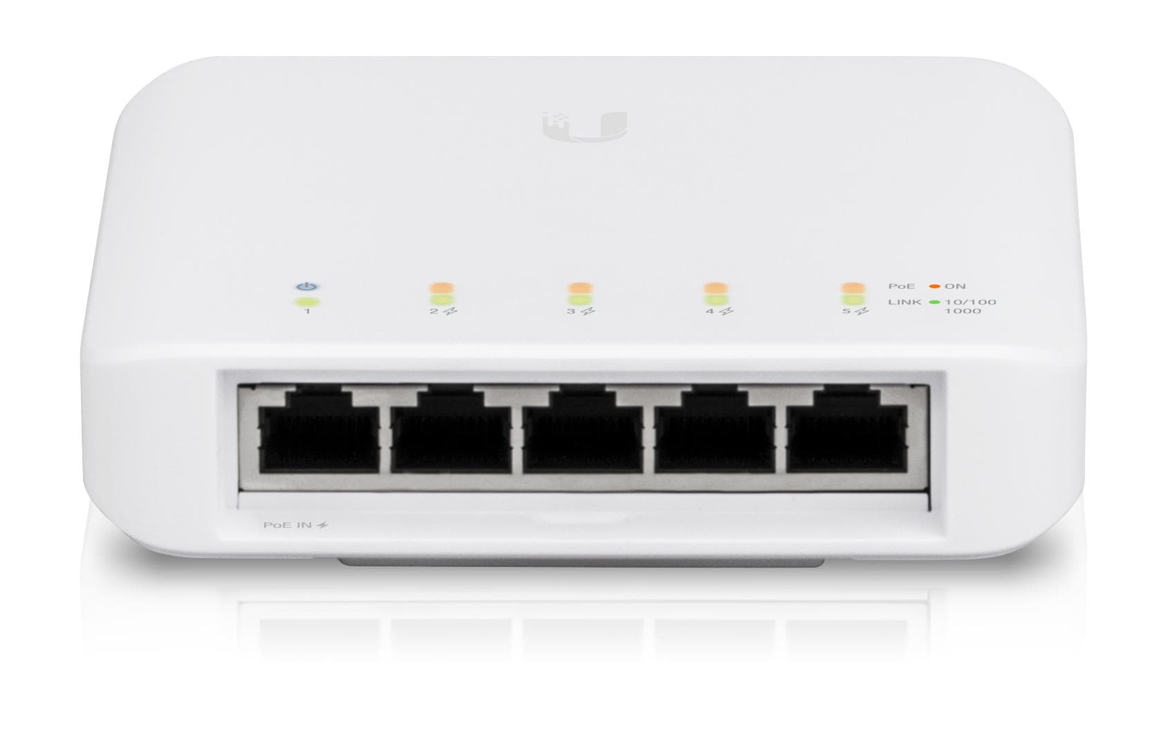 PoE Switch Unifi USW-FLEX-3 (3er Pack) 5 Port<br>UniFi Indoor/Outdoor 5-Port PoE Gigabit Switch mit 802.3bt PWR Input , 3-er Pack