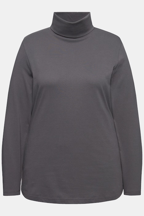 Shirt, Rollkragen, Slim, Langarm