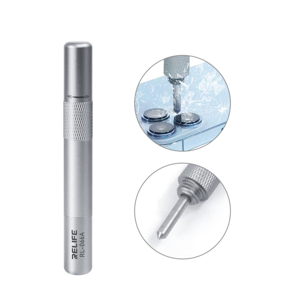 Smartphone Glas Gehäuse Entfernungswerkzeug / Reparatur - Silber