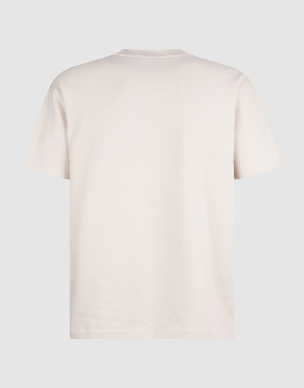 Basis Label T-shirt Zand