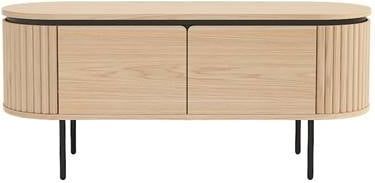 by fonQ - Lameller - Tv-meubel - Licht Eiken - 2-deurs