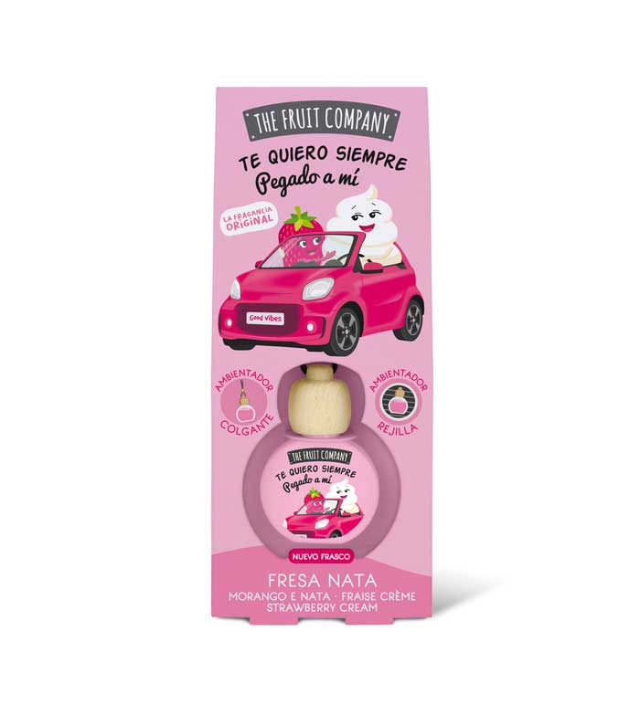 The Fruit Company - Ambientador para automóveis - Morango e Creme