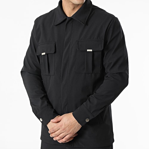 Ensemble Veste Et Pantalon Jogging LL254 Noir