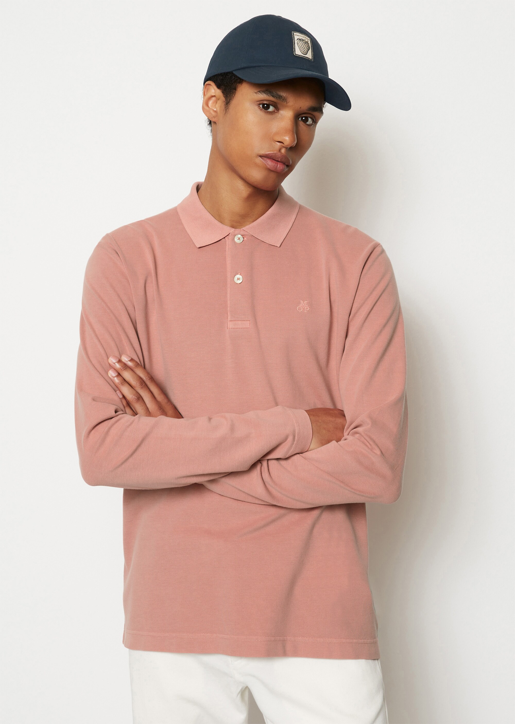 Poloshirt Piqué regular aus Bio-Baumwolle mit Elasthan